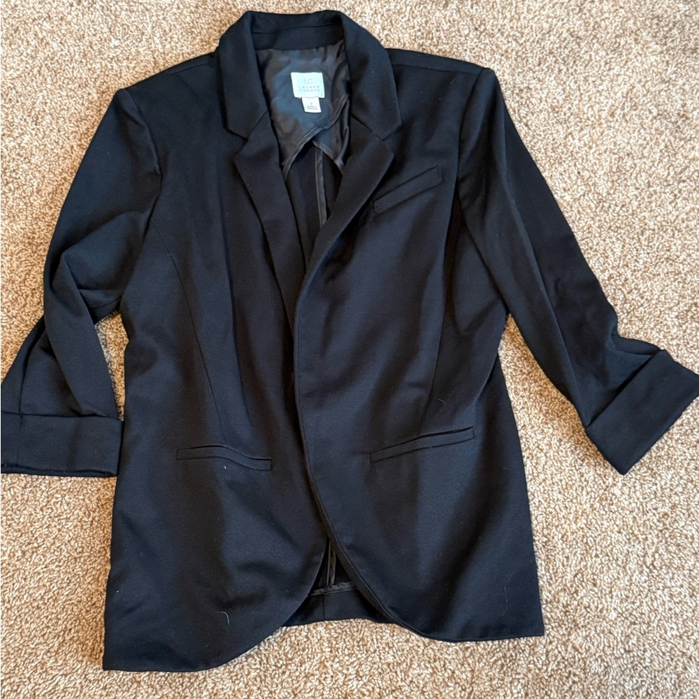 LC Lauren Conrad Classic Black Blazer
